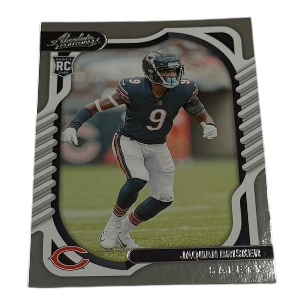 2022 Panini Absolute Football Jaquan Brisker Rookie Card 167 Chicago Bears RC‎